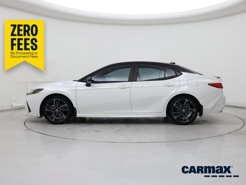White 2025 Toyota Camry XSE