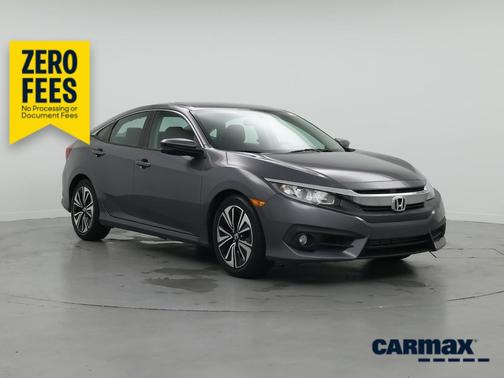 Gray 2017 Honda Civic EX-T