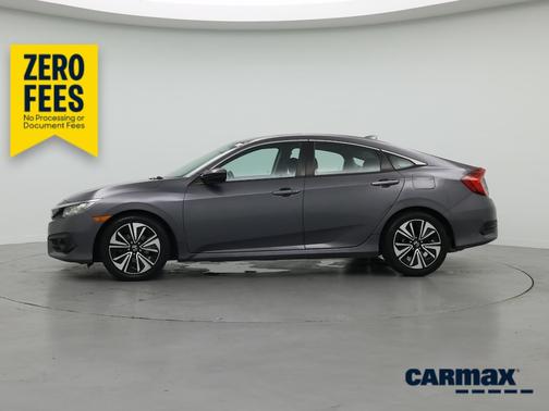 Gray 2017 Honda Civic EX-T