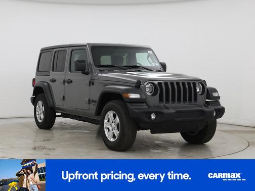 Gray 2021 Jeep Wrangler Sport