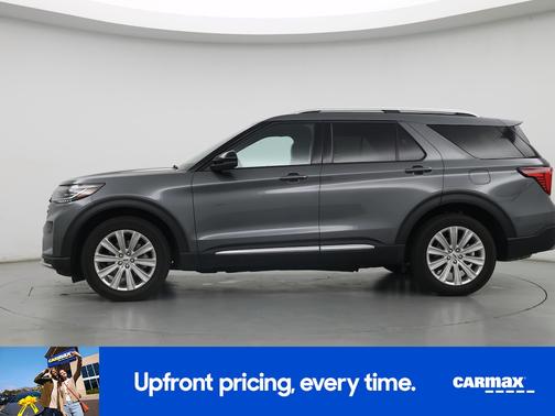 Gray 2025 Ford Explorer Platinum