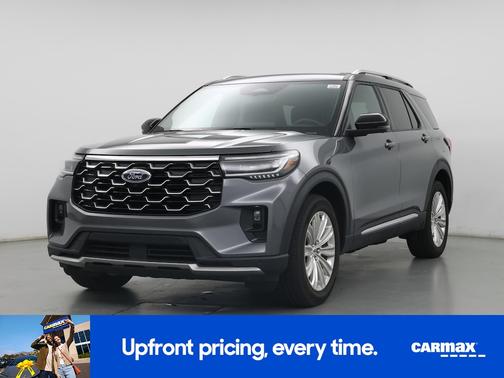 Gray 2025 Ford Explorer Platinum