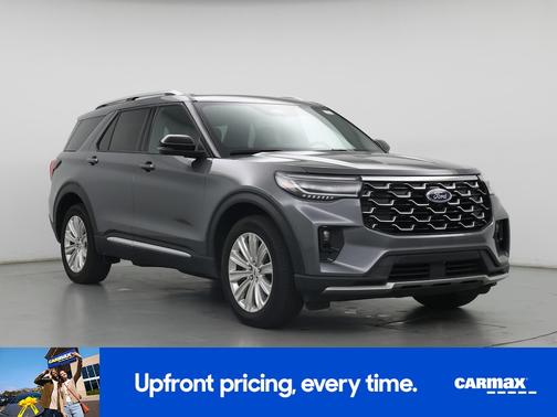 Gray 2025 Ford Explorer Platinum