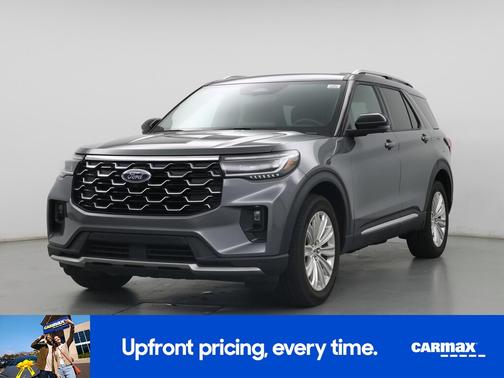 Gray 2025 Ford Explorer Platinum