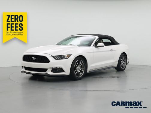White 2017 Ford Mustang Ecoboost Premium