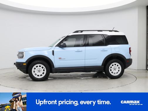 Blue 2023 Ford Bronco Sport Heritage Limited