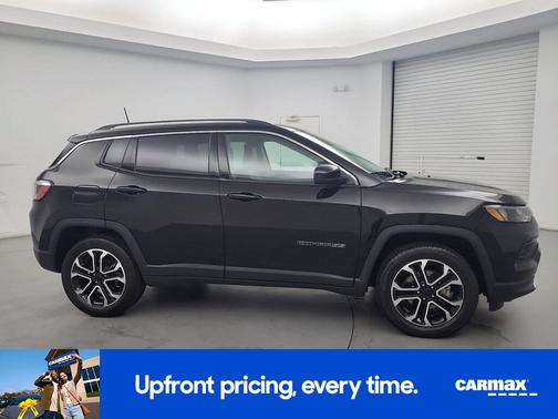 Black 2022 Jeep Compass Limited