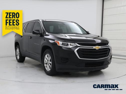Black 2020 Chevrolet Traverse LS