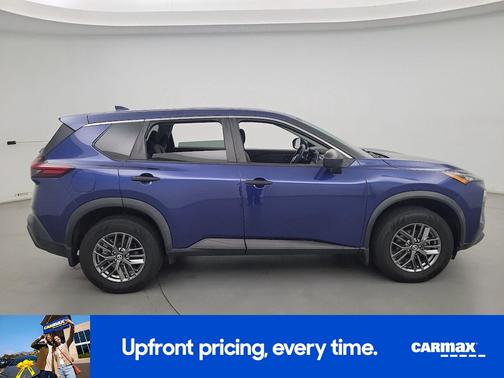 Blue 2021 Nissan Rogue S