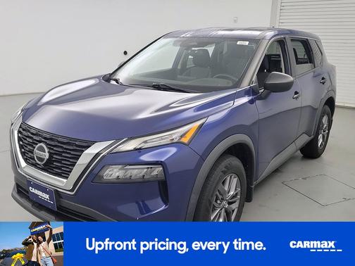 Blue 2021 Nissan Rogue S