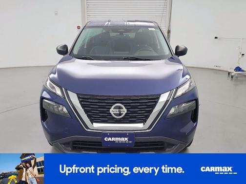 Blue 2021 Nissan Rogue S