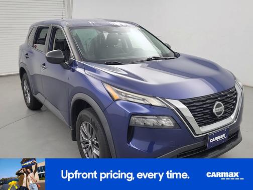 Blue 2021 Nissan Rogue S