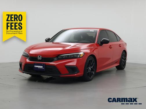 Red 2023 Honda Civic Sport