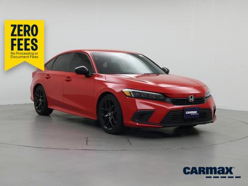 Red 2023 Honda Civic Sport