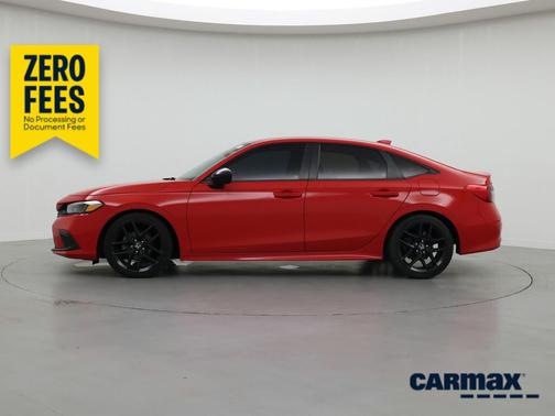 Red 2023 Honda Civic Sport