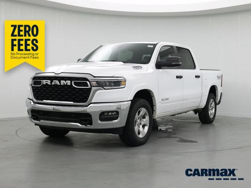 White 2025 RAM 1500 Bighorn