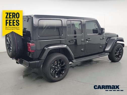 Black 2023 Jeep Wrangler Unlimited Sahara High Altitude
