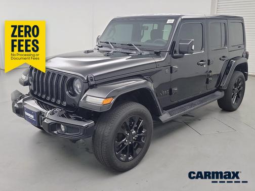 Black 2023 Jeep Wrangler Unlimited Sahara High Altitude