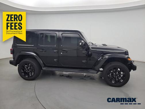 Black 2023 Jeep Wrangler Unlimited Sahara High Altitude