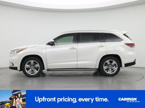 White 2016 Toyota Highlander Limited