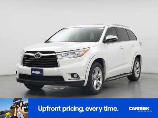 White 2016 Toyota Highlander Limited