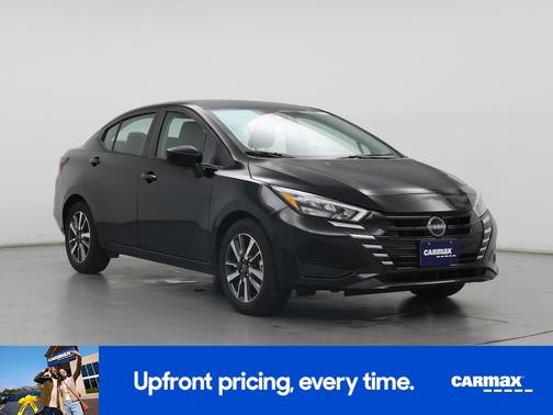 Black 2025 Nissan Versa SV