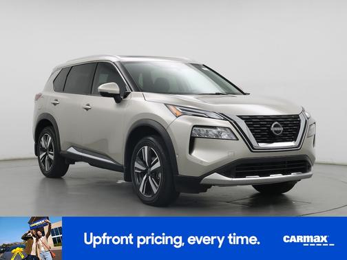 Tan 2023 Nissan Rogue Platinum