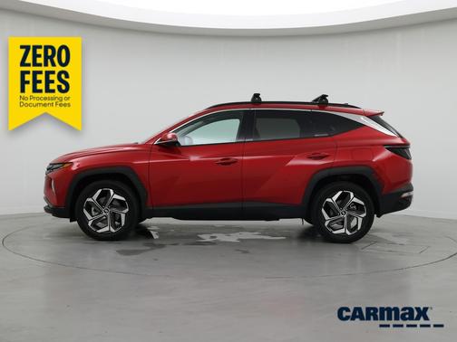 Red 2023 Hyundai TUCSON Limited