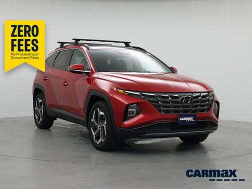 Red 2023 Hyundai TUCSON Limited