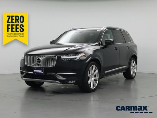 Black 2017 Volvo XC90 T6 Inscription