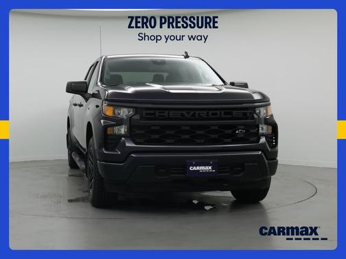 Gray 2023 Chevrolet Silverado 1500 Custom