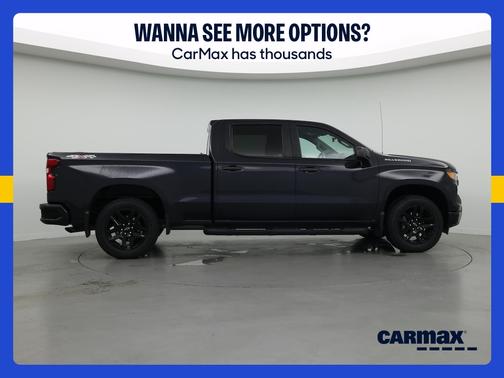 Gray 2023 Chevrolet Silverado 1500 Custom