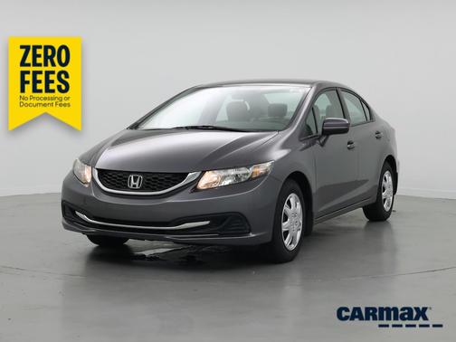 Gray 2014 Honda Civic LX