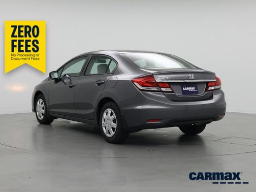 Gray 2014 Honda Civic LX