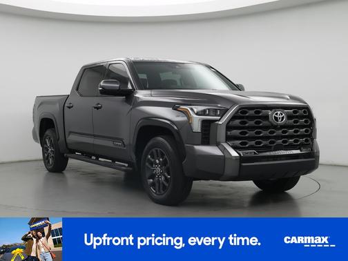 Gray 2022 Toyota Tundra Platinum