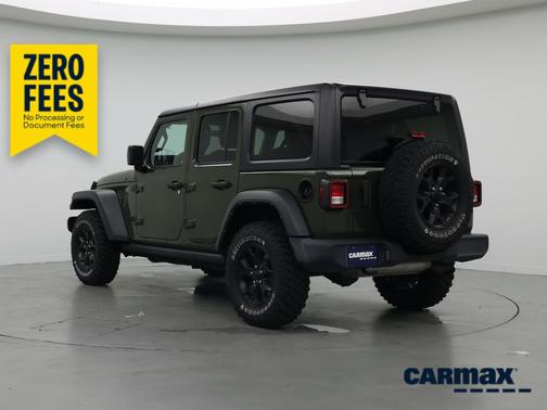 Green 2023 Jeep Wrangler Unlimited Willys Sport