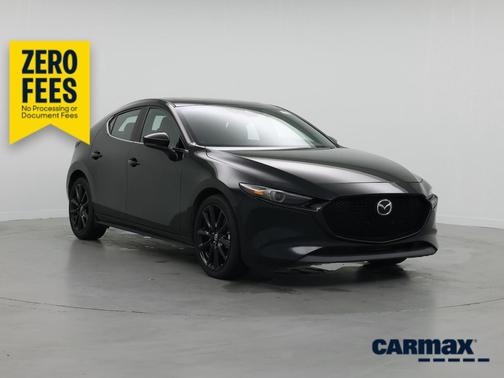 Black 2021 Mazda Mazda3 Premium