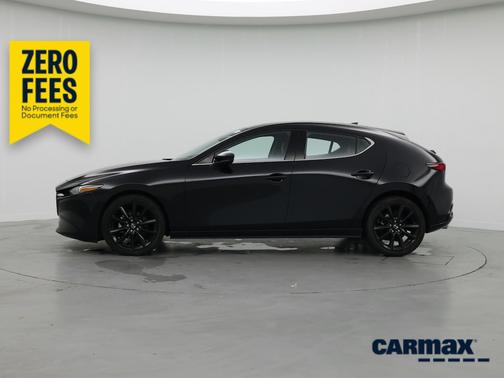 Black 2021 Mazda Mazda3 Premium