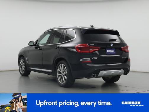 Black 2019 BMW X3 sDrive30i