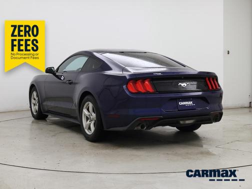 Blue 2018 Ford Mustang Ecoboost