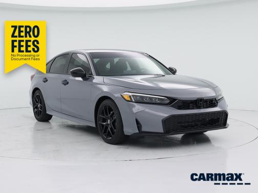 Gray 2026 Honda Civic Sport