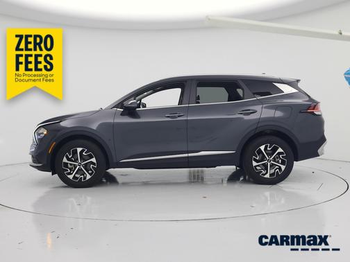 Gray 2023 Kia Sportage Hybrid EX