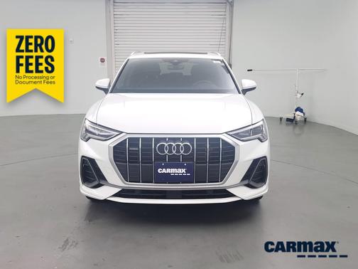 White 2025 Audi Q3 S-Line Premium