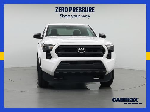 White 2025 Toyota Tacoma SR