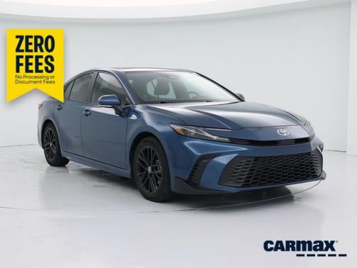 Blue 2025 Toyota Camry SE