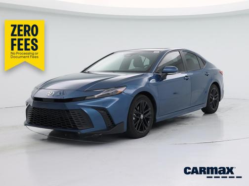 Blue 2025 Toyota Camry SE