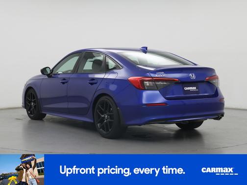 Blue 2024 Honda Civic Sport