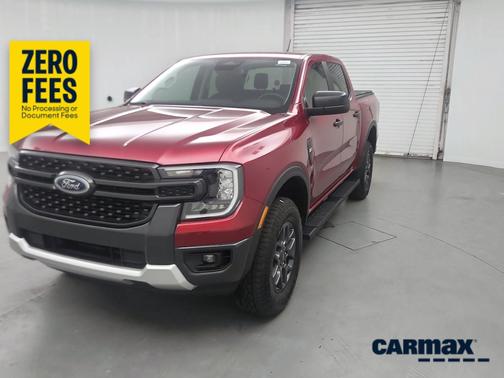 Red 2025 Ford Ranger XLT