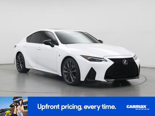 White 2025 Lexus IS 350 F-Sport