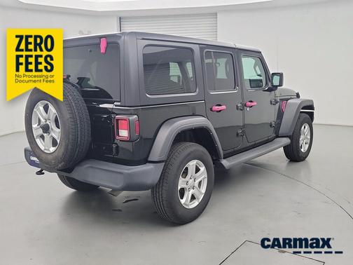 Black 2023 Jeep Wrangler Unlimited Sport S